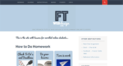 Desktop Screenshot of ftwebdesign.com